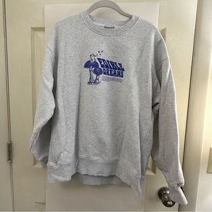 TNA Cozy Fleece Boyfriend Sweatshirt